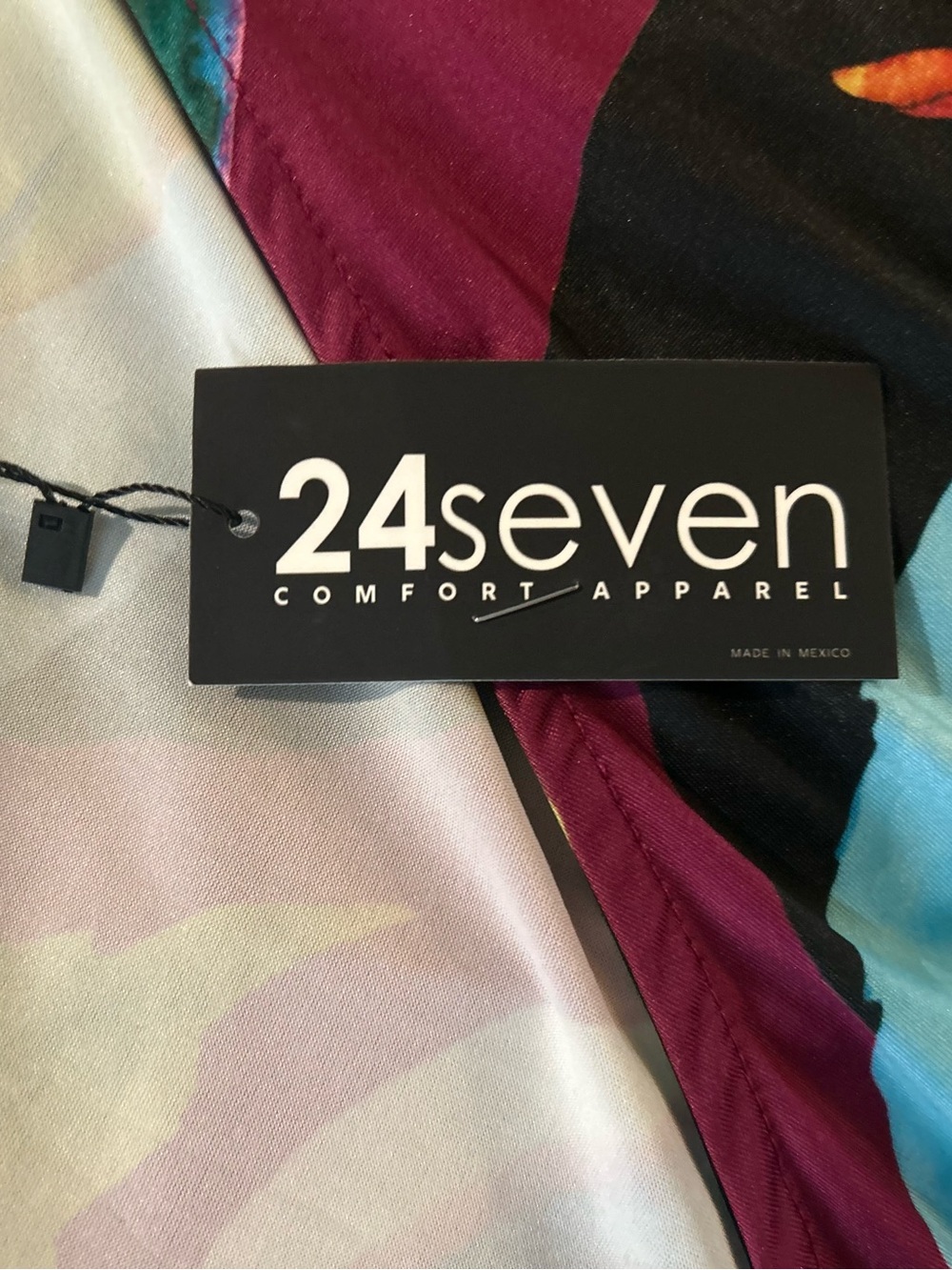 Seven7 Multi-Color Abstract Maxi Dress - Picture 11 of 12